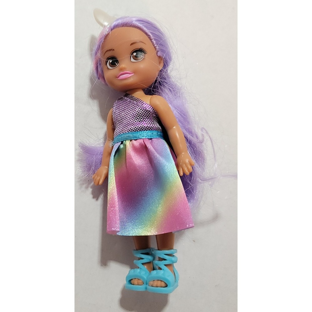 Sparkle Girlz Little Friends‎ Mini Doll Unicorn Princess 5.5"